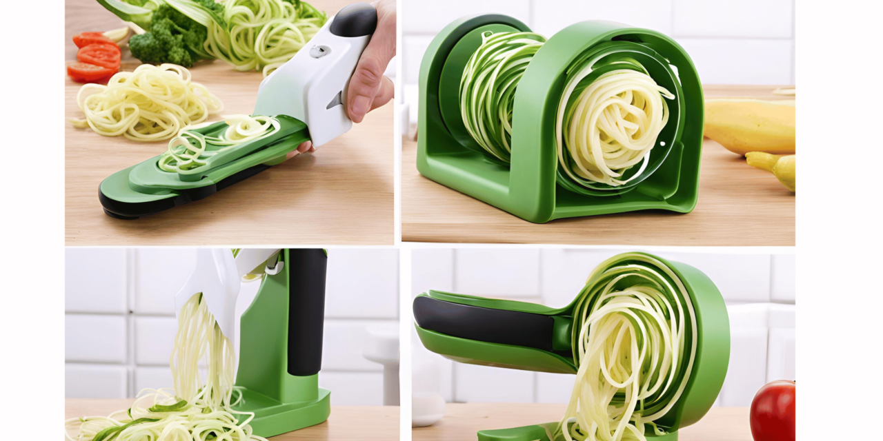 Vegetable Spiral Slicer Zucchini Pasta Noodle Spaghetti Maker